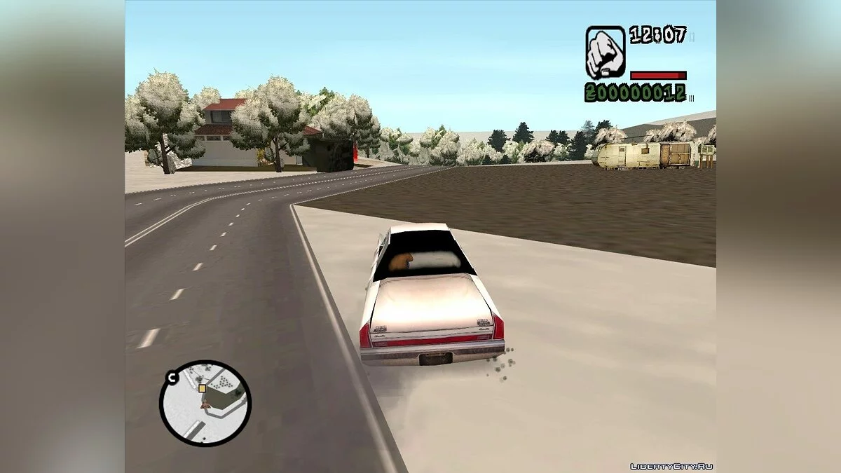 GTA Купянск 0.9 (إصدار الشتاء) / جي تي إيه سان أندرياس
