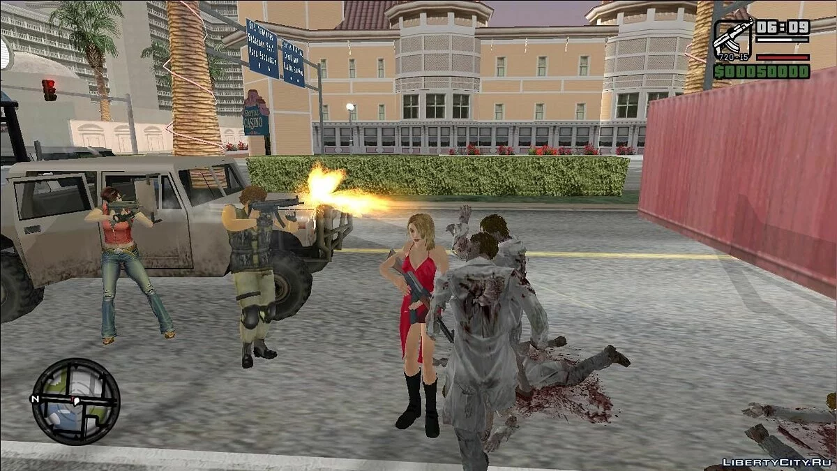 GTA SA Apocalipsis Zombi 3 (Versión Mejorada por yar4270) - Instalación Automática / GTA San Andreas