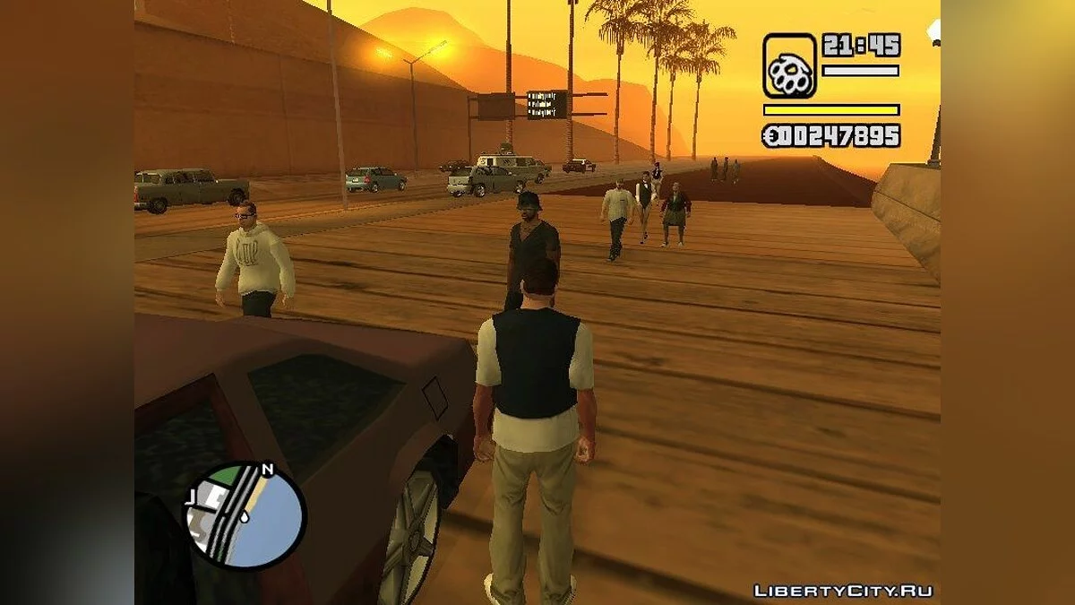 EFSA : Ombre de la vie passée / GTA San Andreas