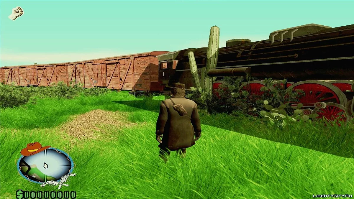 GTA Червоний Мертвий Револьвер Дикий Захід Бета 1 / GTA San Andreas