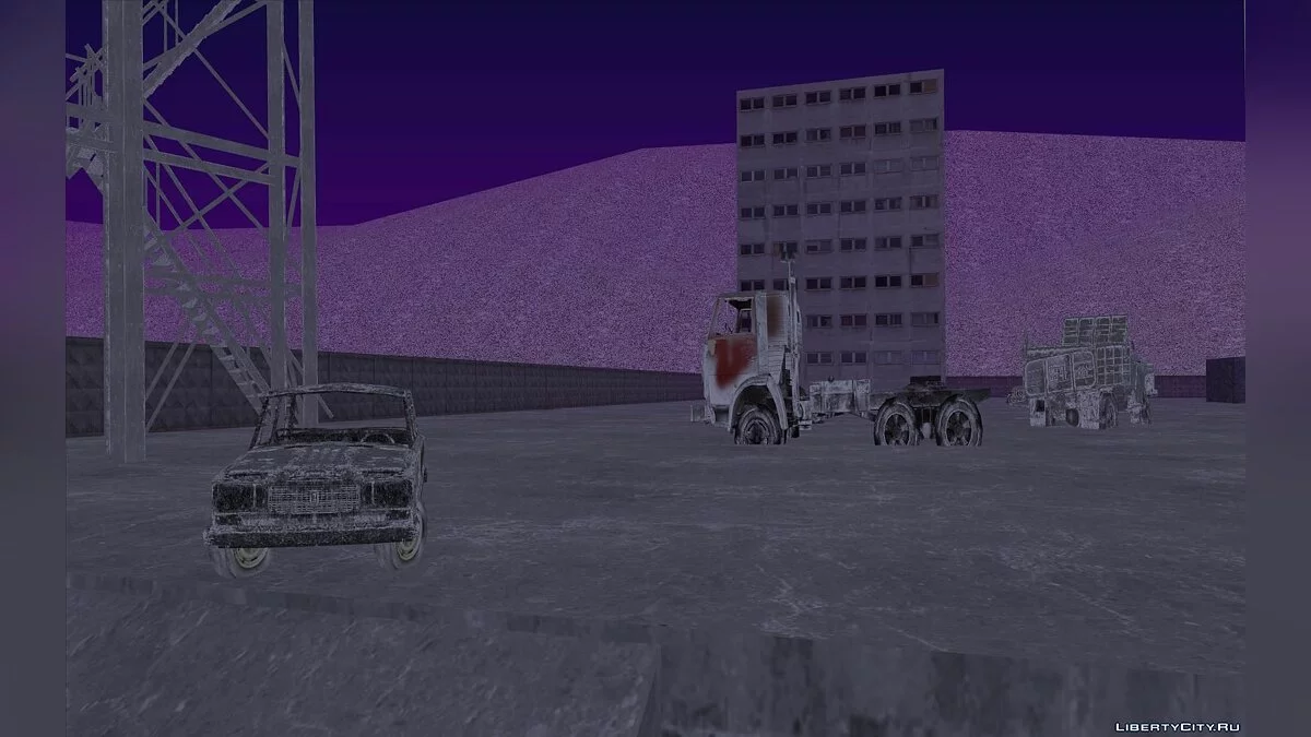 GTT Chernobyl Winter / GTA San Andreas