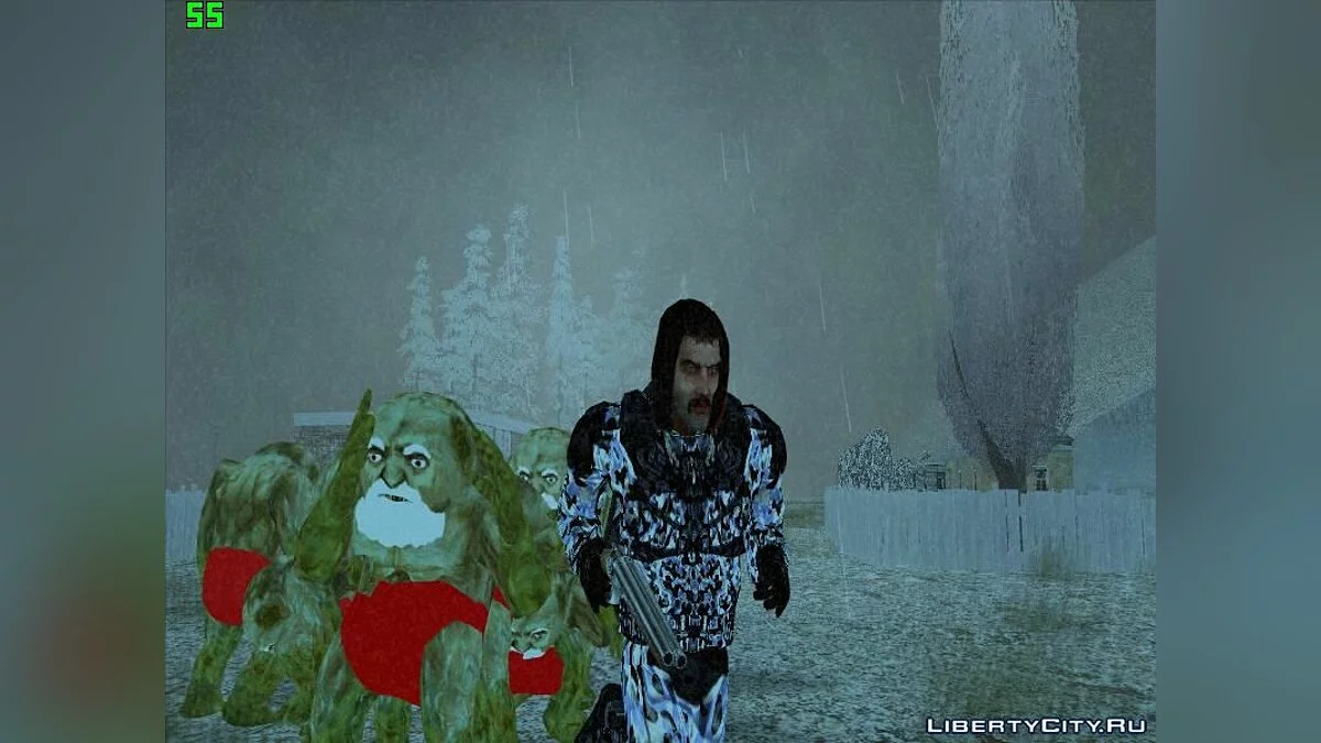 GTT Chernobyl Winter / GTA San Andreas