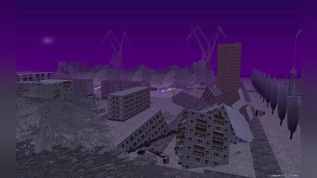 GTT Chernobyl Winter / GTA San Andreas