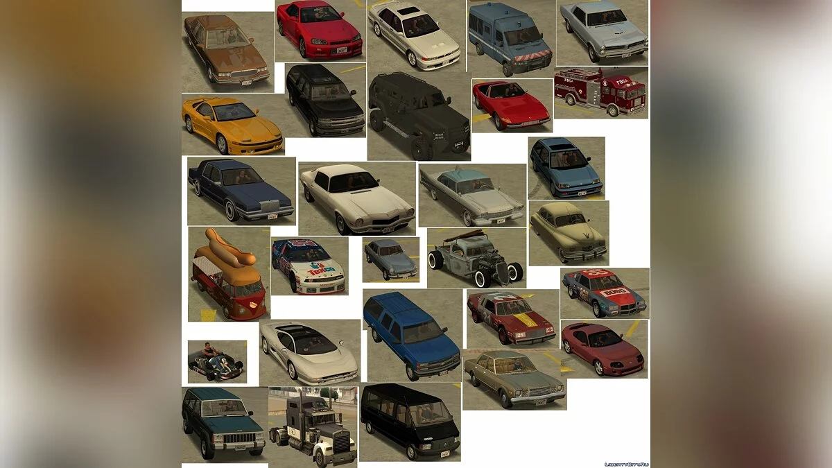 Paquete de Vehículos de la Atmosfera de los 90s Reborn (Final) / GTA San Andreas