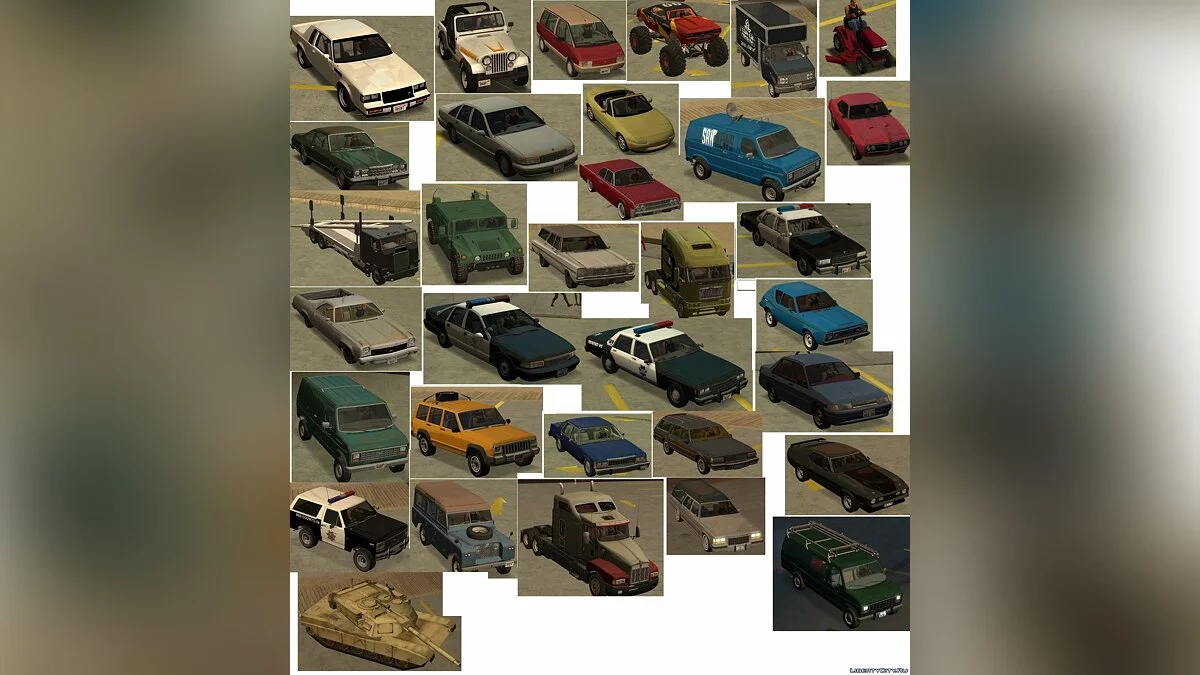 Paquete de Vehículos de la Atmosfera de los 90s Reborn (Final) / GTA San Andreas