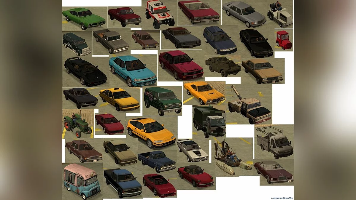 Paquete de Vehículos de la Atmosfera de los 90s Reborn (Final) / GTA San Andreas