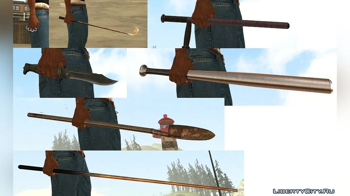 AWP des années 90 Reborn NormalMap + RWC / GTA San Andreas