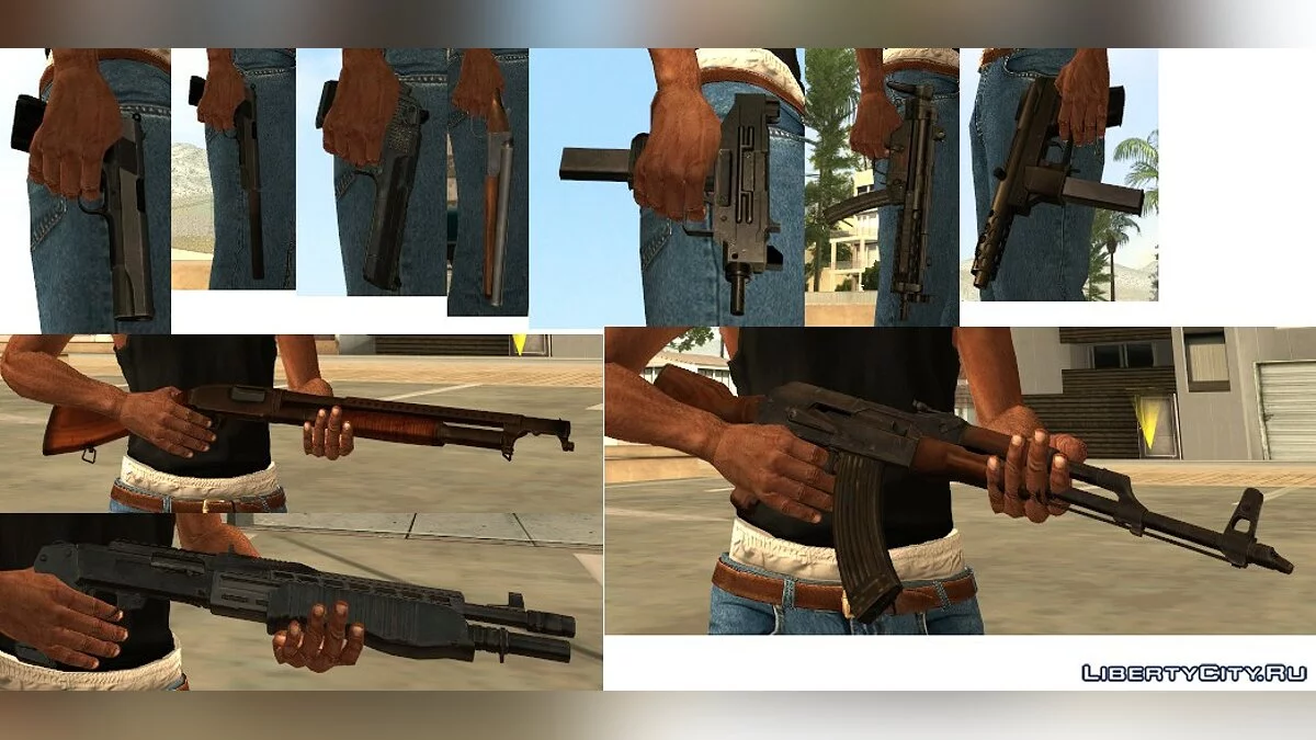 AWP des années 90 Reborn NormalMap + RWC / GTA San Andreas
