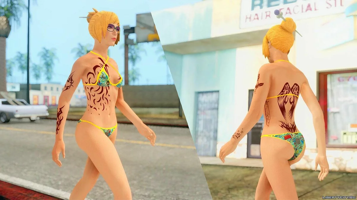 Amazing player: Female [REMASTERED] / GTA San Andreas