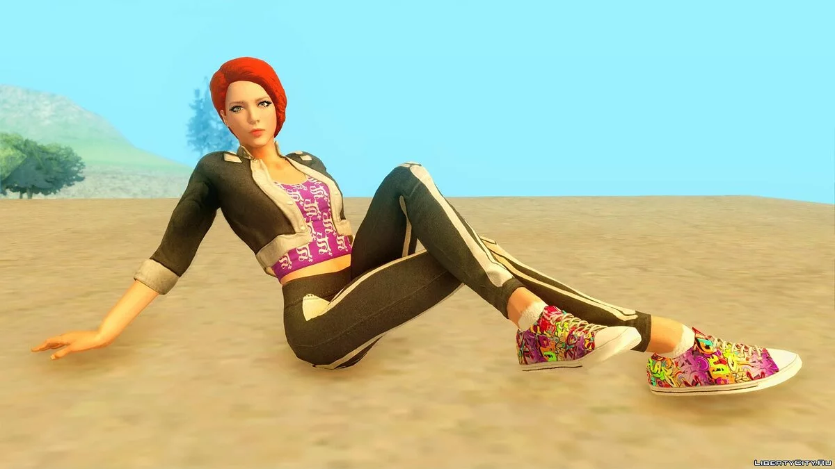 Amazing player: Female [REMASTERED] / GTA San Andreas