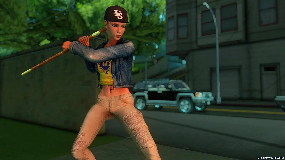 Amazing player: Female [REMASTERED] / GTA San Andreas