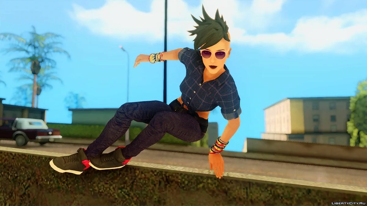 Amazing player: Female [REMASTERED] / GTA San Andreas