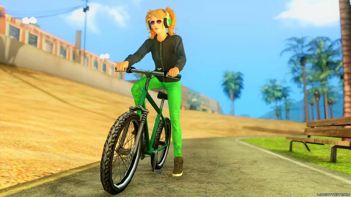 Amazing player: Female [REMASTERED] / GTA San Andreas