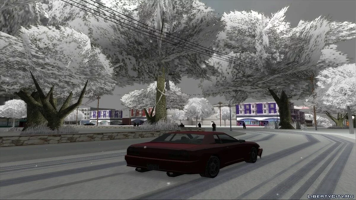 Snow-Andreas v5.0 - Wintermod für schwache PCs / GTA San Andreas
