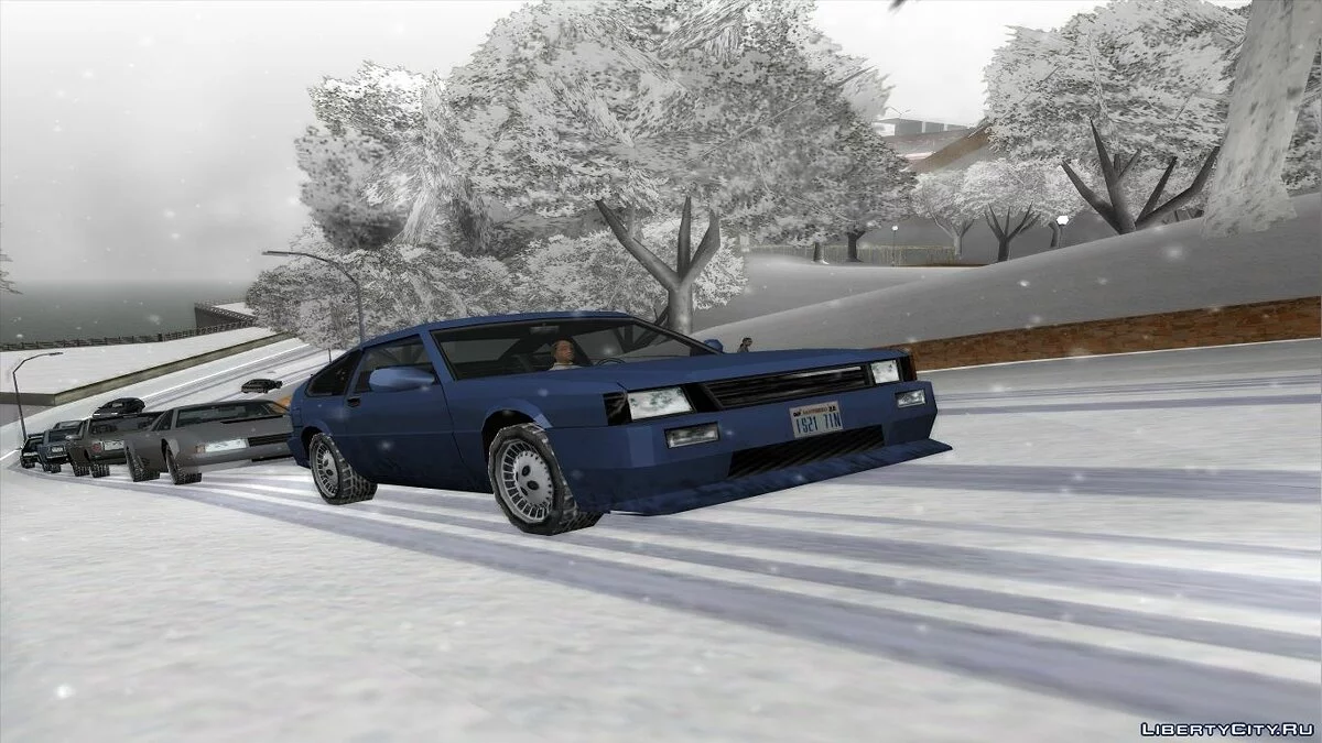 Snow-Andreas v5.0 - Wintermod für schwache PCs / GTA San Andreas
