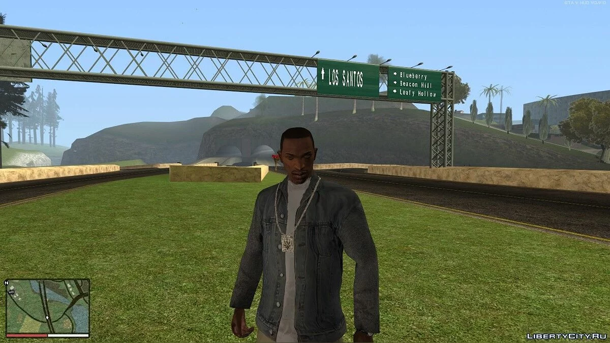 A.I. Ремастеред CJ v0.3 / GTA San Andreas