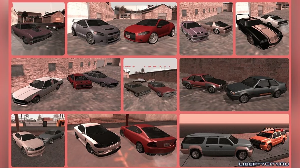 Konvertierter Transport aus GTA 4 und GTA 5 / GTA San Andreas