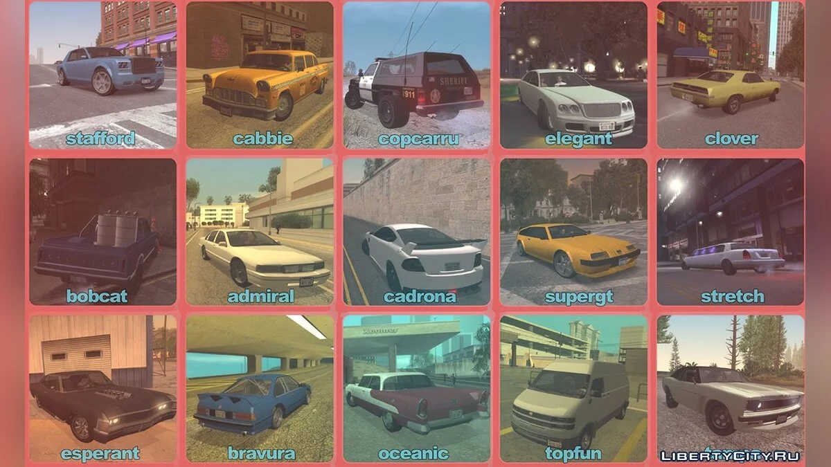 Konvertierter Transport aus GTA 4 und GTA 5 / GTA San Andreas