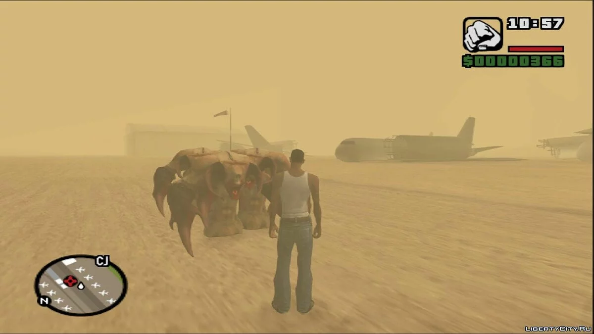 Мод Misterix для PlayStation 2 / GTA San Andreas