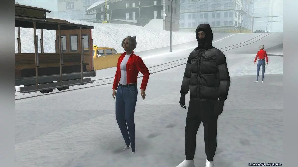 SA Snow Conversion (Оновлення від 20.12.20) / GTA San Andreas