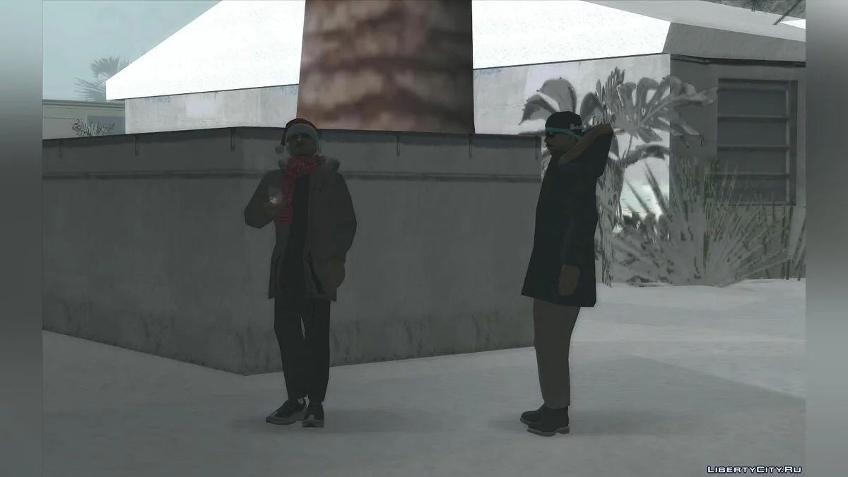 SA Snow Conversion (Оновлення від 20.12.20) / GTA San Andreas