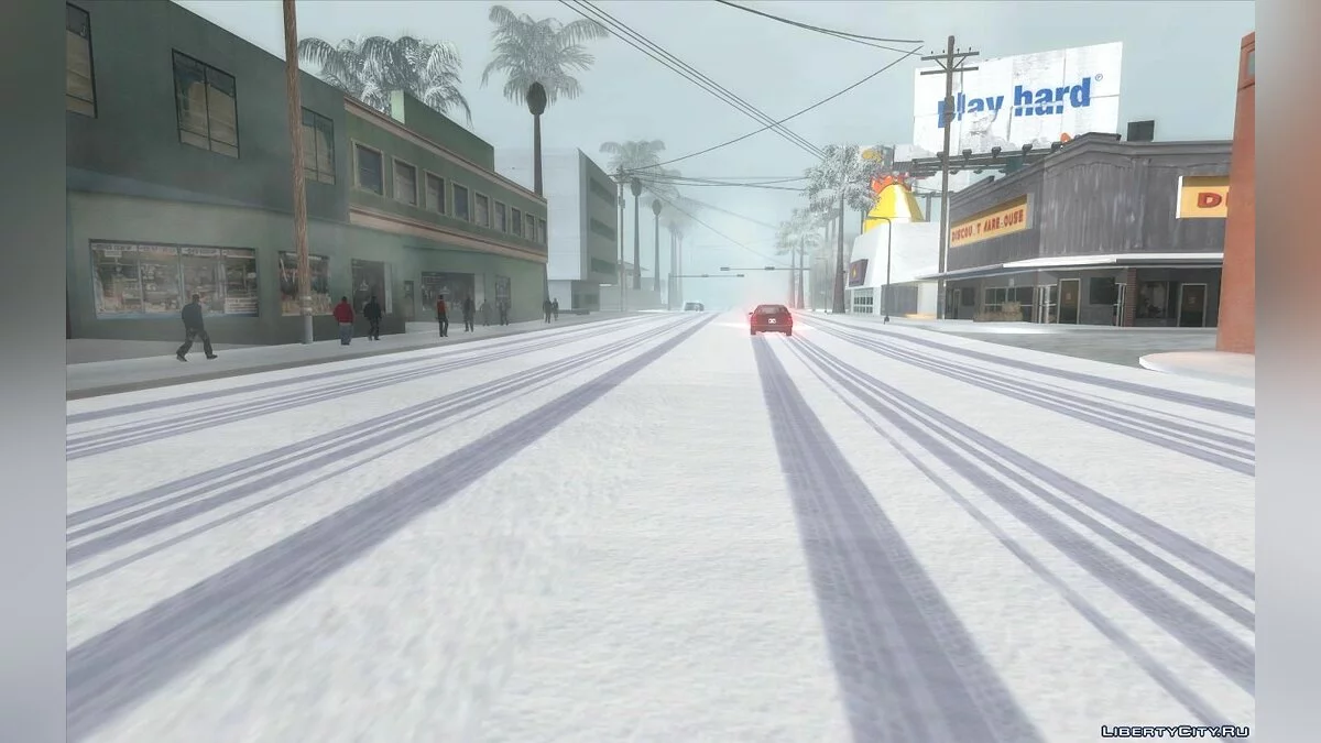 SA Snow Conversion (Оновлення від 20.12.20) / GTA San Andreas