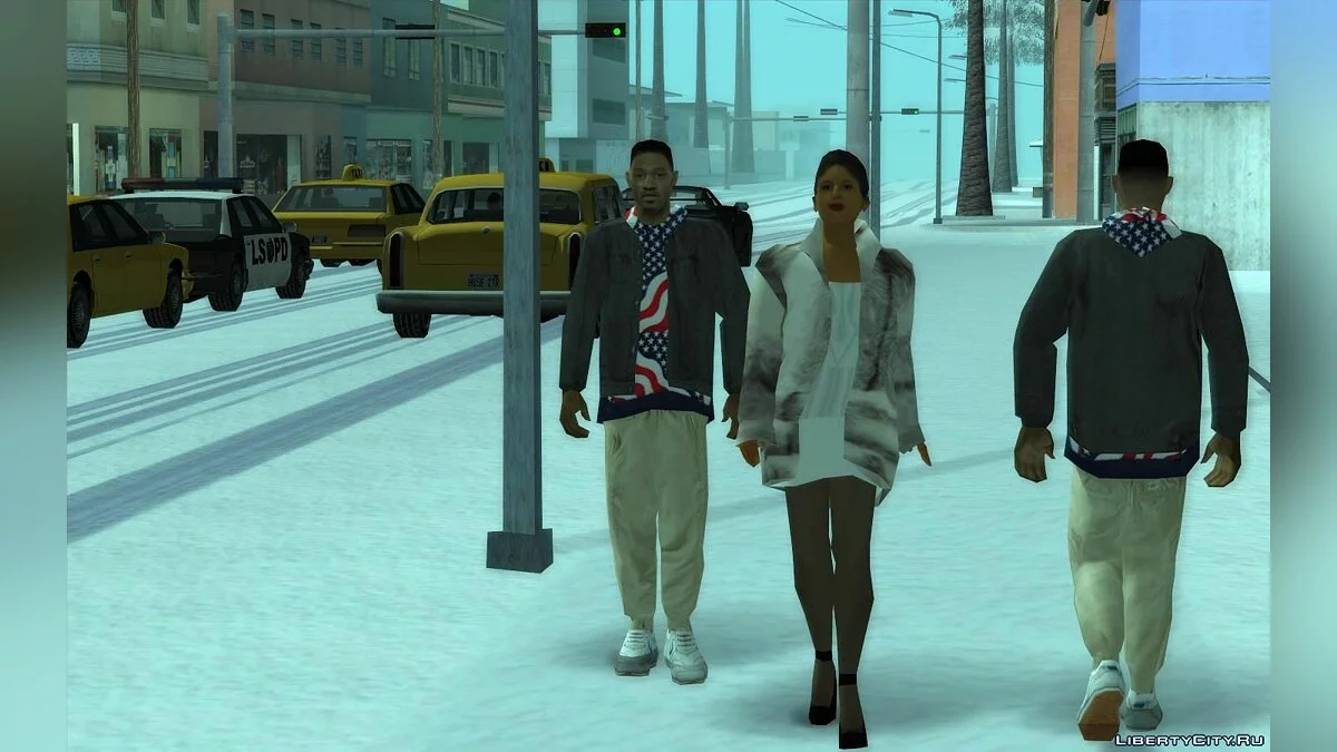 SA Snow Conversion (Оновлення від 20.12.20) / GTA San Andreas
