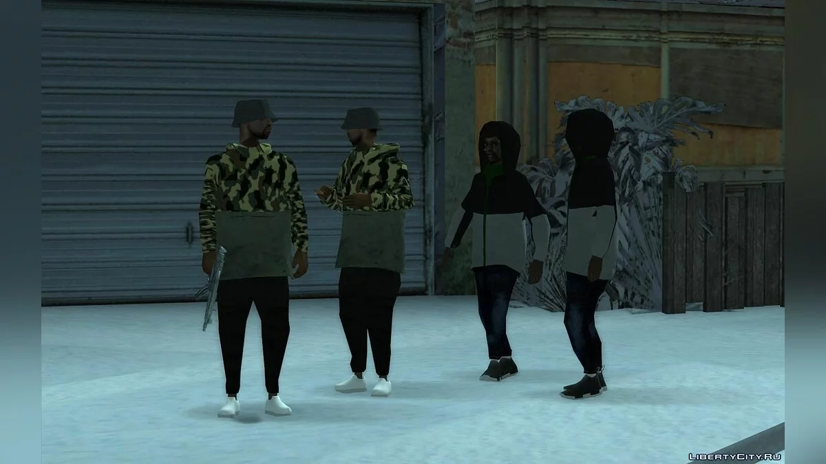 SA Snow Conversion (Оновлення від 20.12.20) / GTA San Andreas