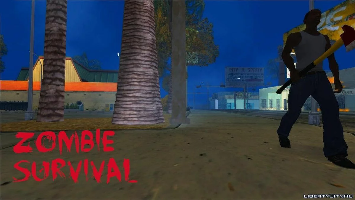 Zombie Survival Rethink Beta 0.0.1 / GTA San Andreas