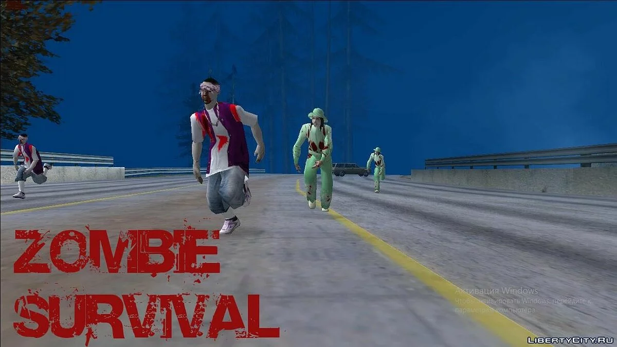 Zombie Survival Rethink Beta 0.0.1 / GTA San Andreas