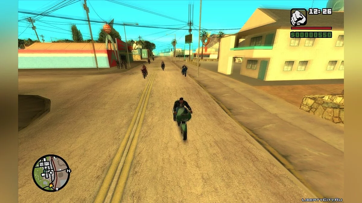 Hell On Wheels - nueva línea de historia (Soporte para ModLoader) / GTA San Andreas