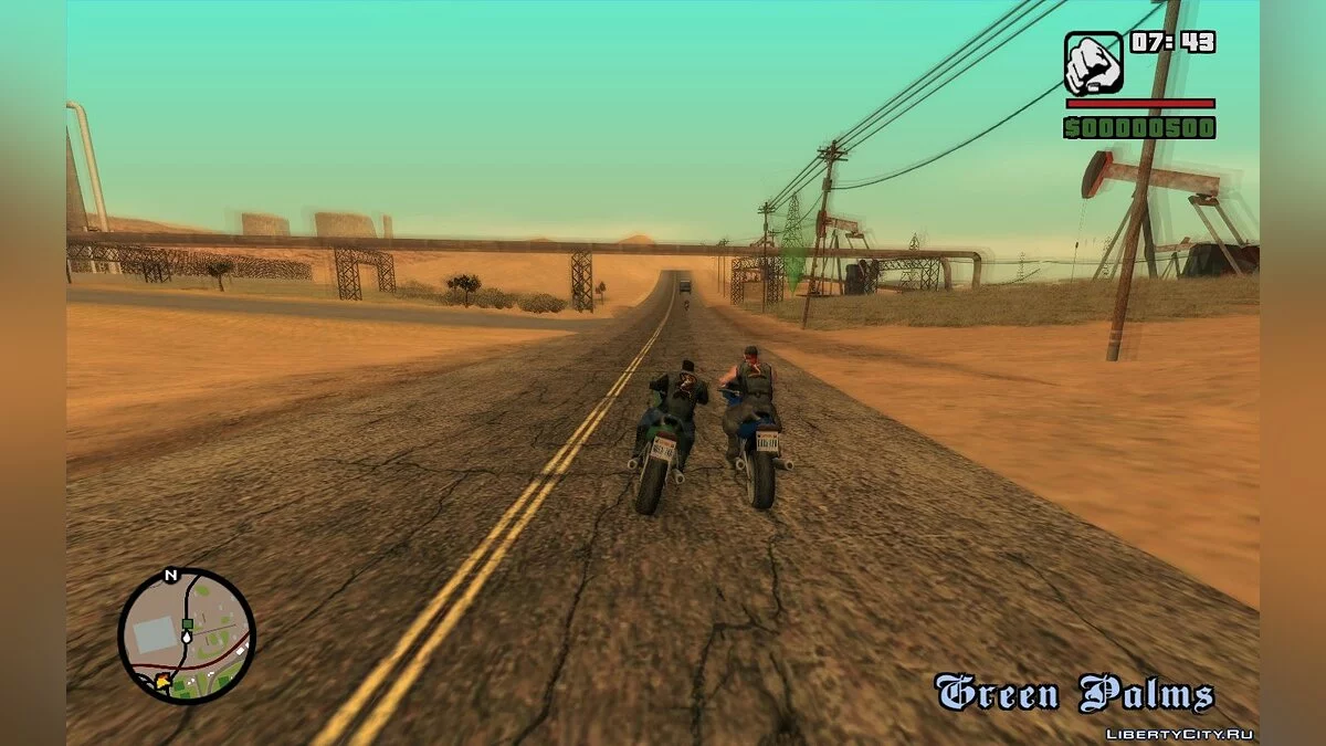 Hell On Wheels - nueva línea de historia (Soporte para ModLoader) / GTA San Andreas