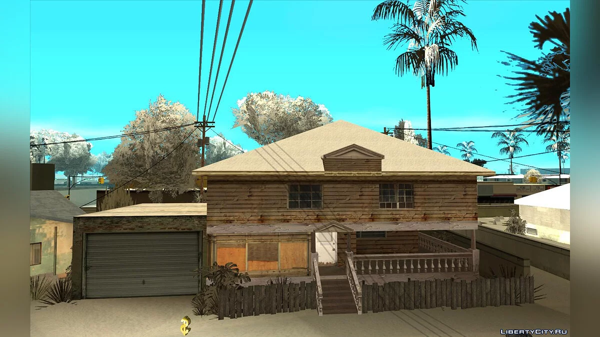 Snow Andreas Reborn - Textures d'hiver pour l'état / GTA San Andreas