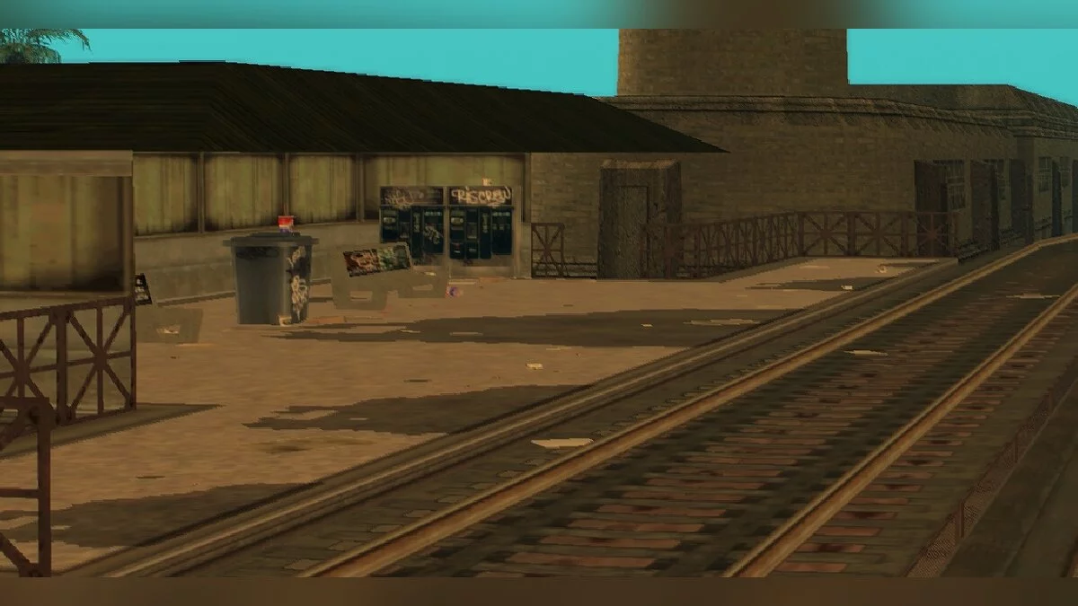 Надземне метро в Лос-Сантосі / GTA San Andreas