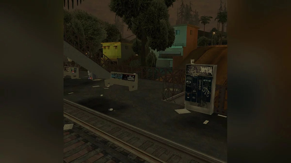 Надземне метро в Лос-Сантосі / GTA San Andreas