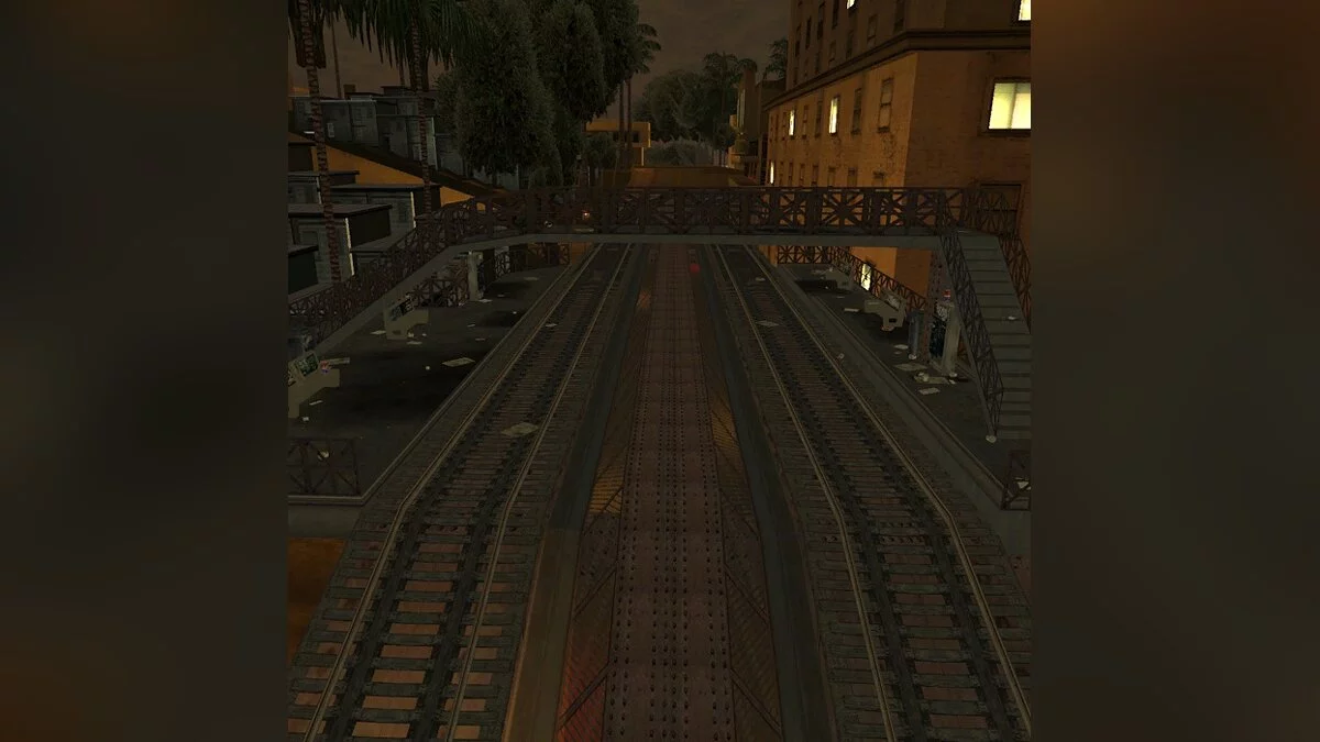 Надземне метро в Лос-Сантосі / GTA San Andreas