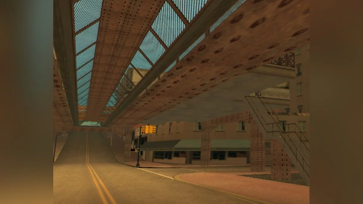 Надземне метро в Лос-Сантосі / GTA San Andreas