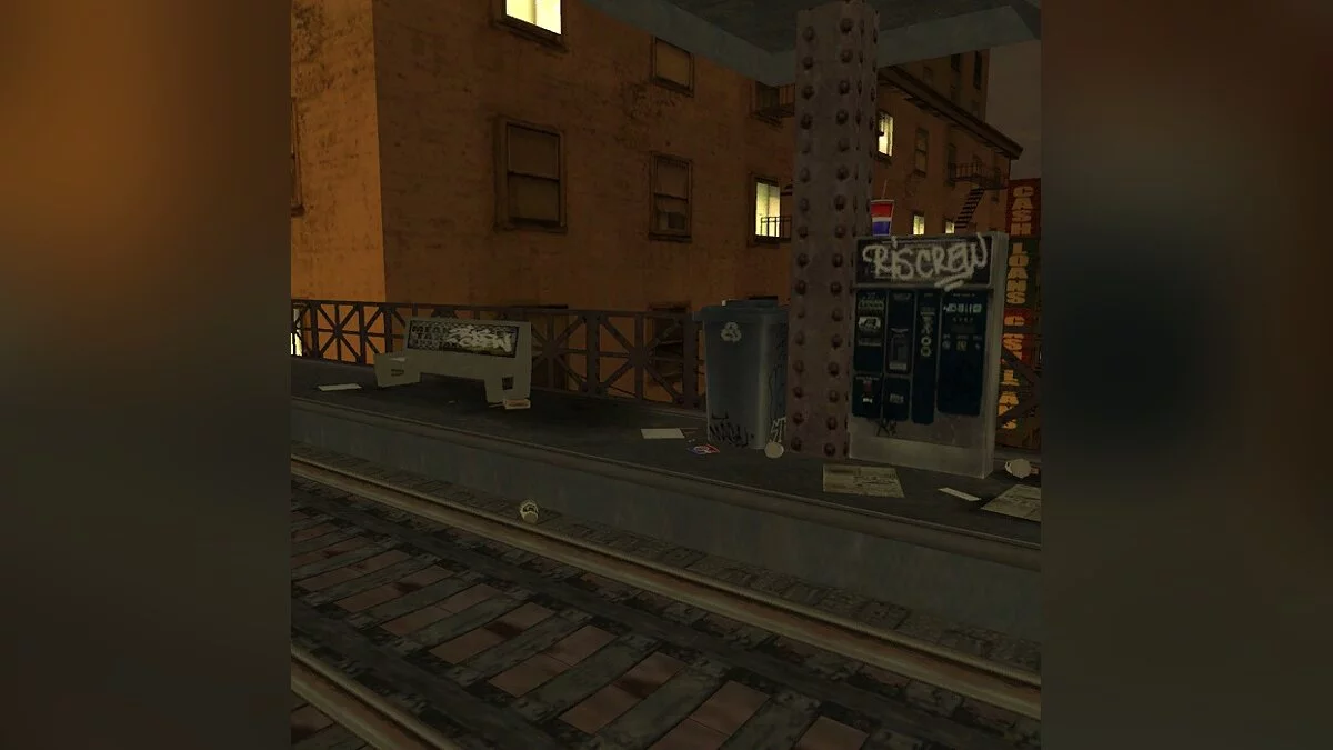 Надземне метро в Лос-Сантосі / GTA San Andreas