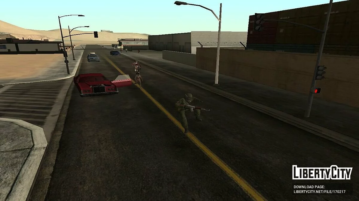 Zombie Andreas 4.1 WW3 V2.0 / GTA San Andreas