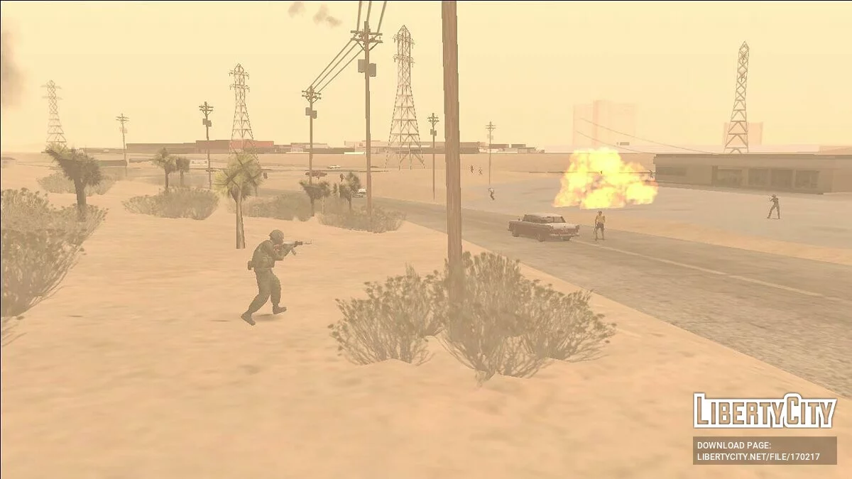 Zombie Andreas 4.1 WW3 V2.0 / GTA San Andreas