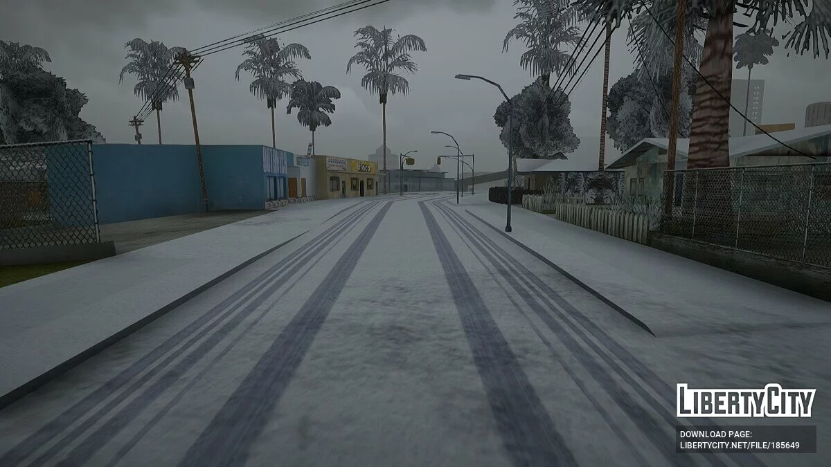 SA Snow Conversion 2022 (Оновлення від 23.12.22) / GTA San Andreas