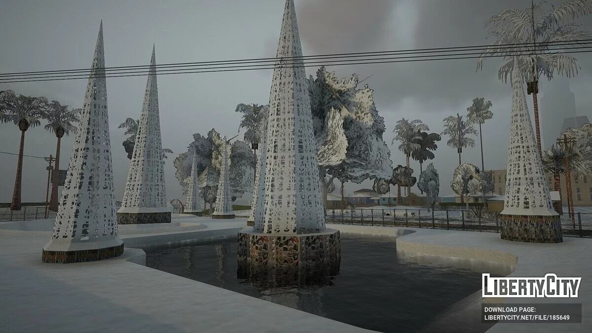 SA Snow Conversion 2022 (Оновлення від 23.12.22) / GTA San Andreas