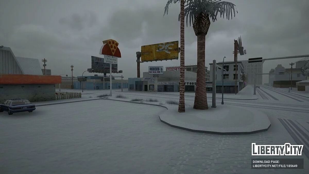 SA Snow Conversion 2022 (Оновлення від 23.12.22) / GTA San Andreas
