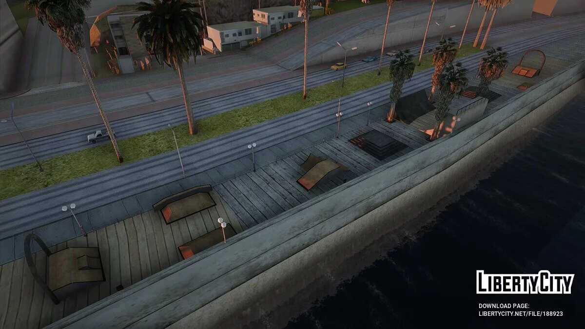 Los Santos East Beach Skate Park / GTA San Andreas
