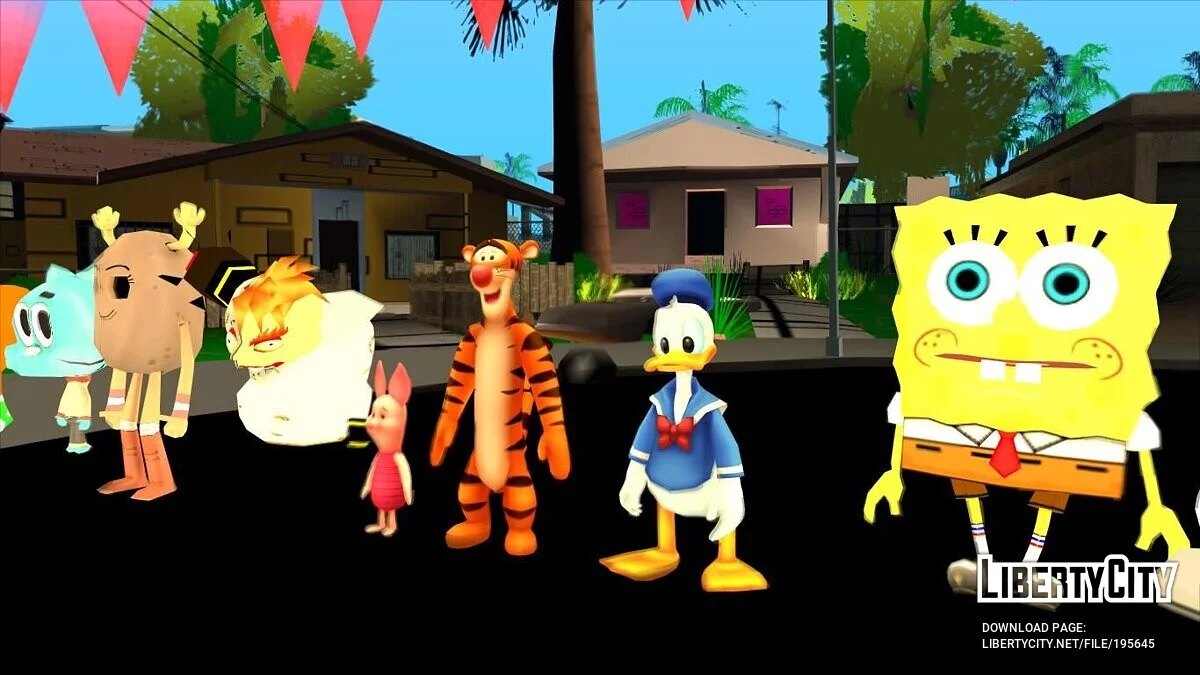 Grand Theft Auto Cartoon / GTA San Andreas