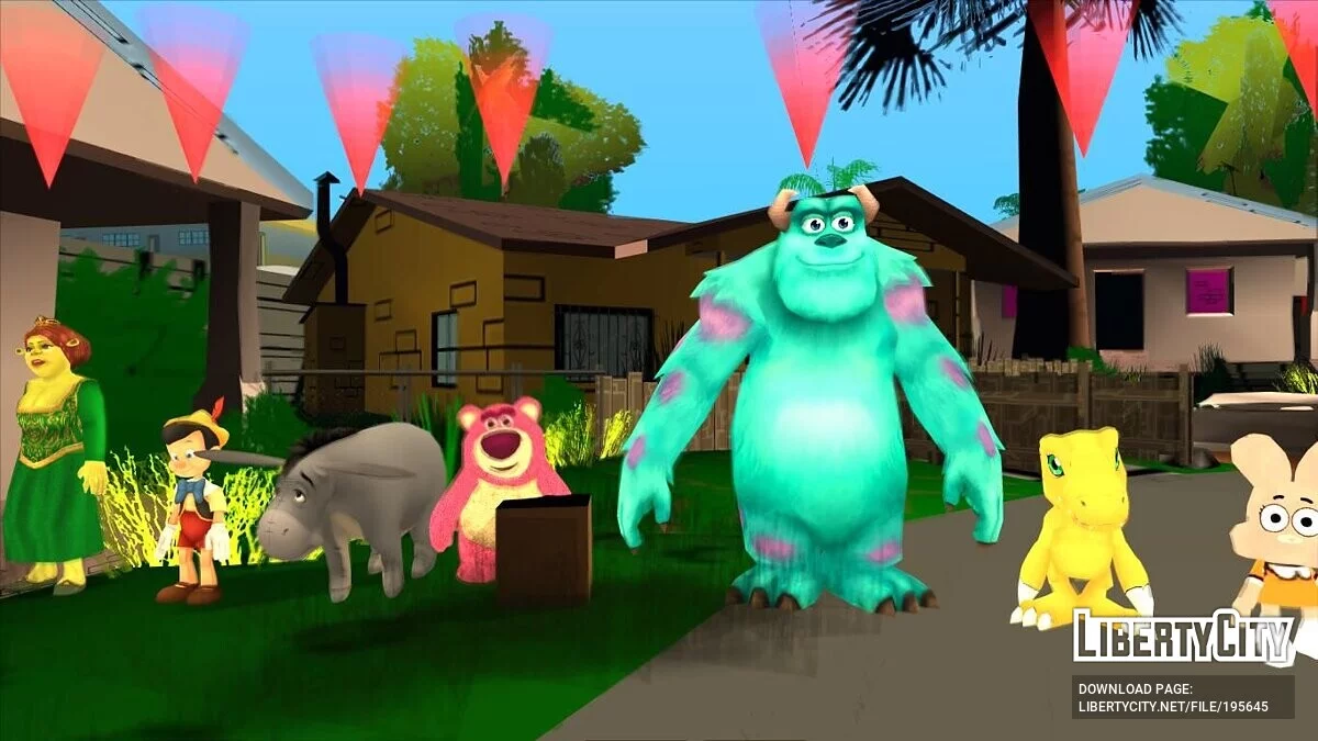 Grand Theft Auto Cartoon / GTA San Andreas