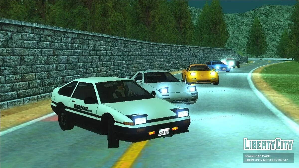 GTA World 2 (Need For Speed Style) / GTA San Andreas