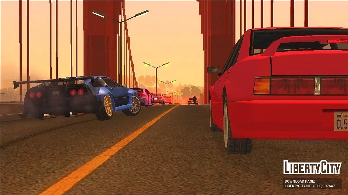 GTA World 2 (Need For Speed Style) / GTA San Andreas