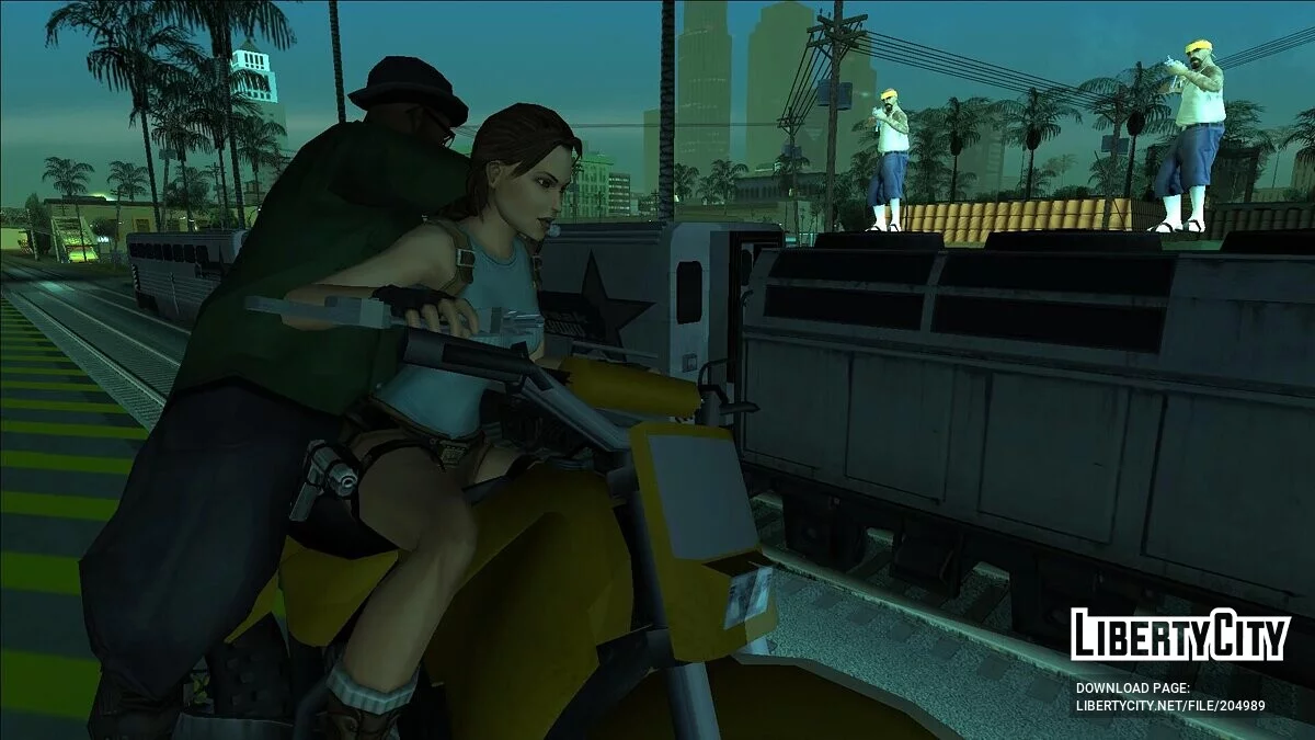 Здатність грати за Лару Крофт / GTA San Andreas