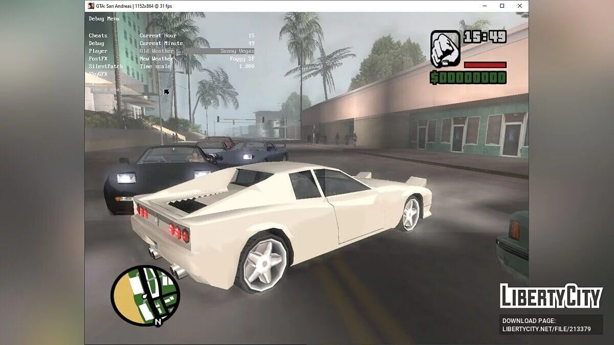 San Andreas++: Vice, Liberty & Andreas (Build 14C) / GTA San Andreas